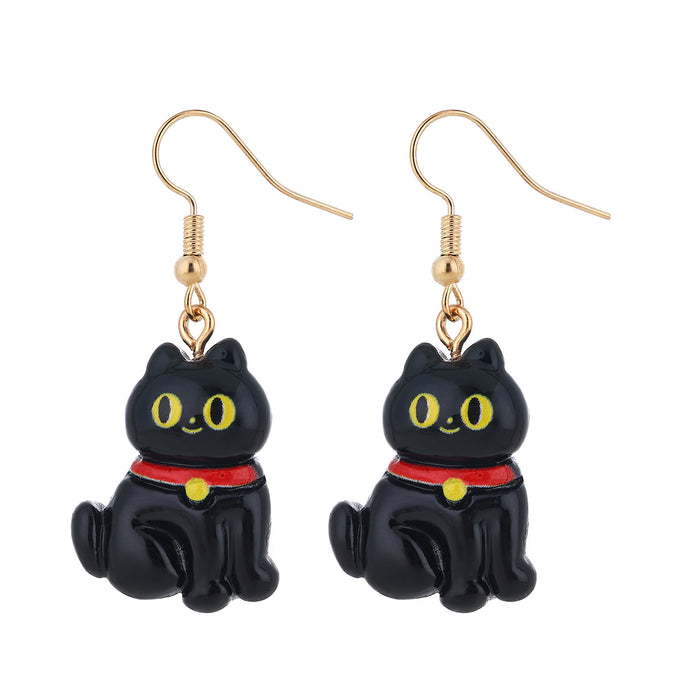 Wholesale  series witch,  pumpkin ghost bat and skull earrings