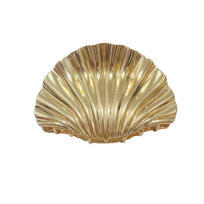 Wholesale Metal Shell Shape Large Shark Clip Hairpin Women's Personalized Hair Grab Clip