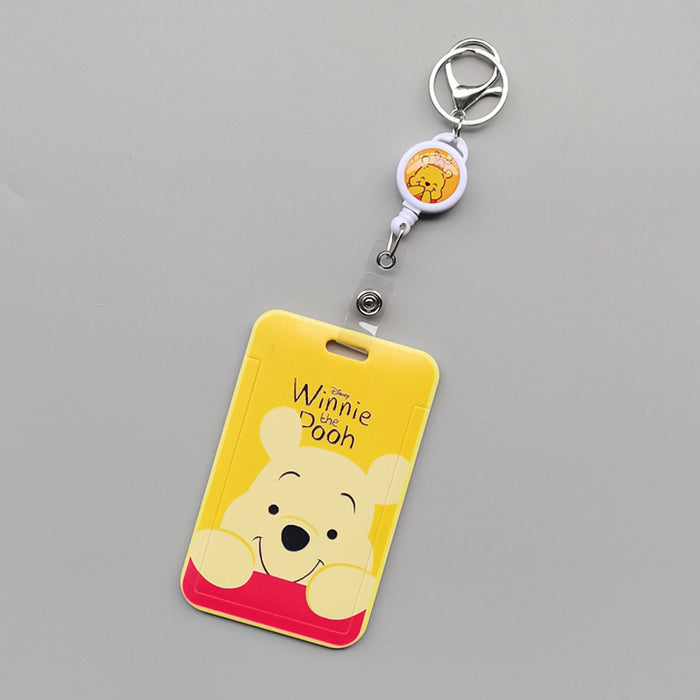 Wholesale Cartoon Anime Card Holder With Hard Case And Polyester Lanyard Chic Student ID Badge Trendy Gift