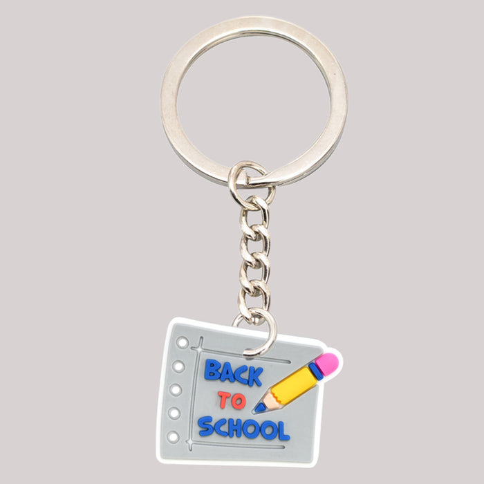 Wholesale  10 PCS Cartoon Keychain PVC Soft Rubber Keychain Accessories  Cute Pendant Keychain