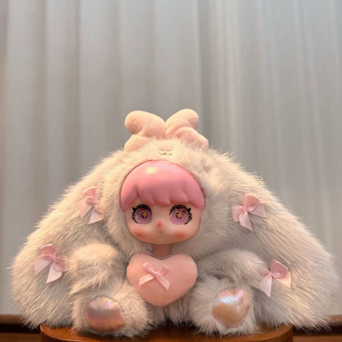 Wholesale 2pcs Cute Rabbit-Ear Plush Doll Accessory Bag Charm Gift