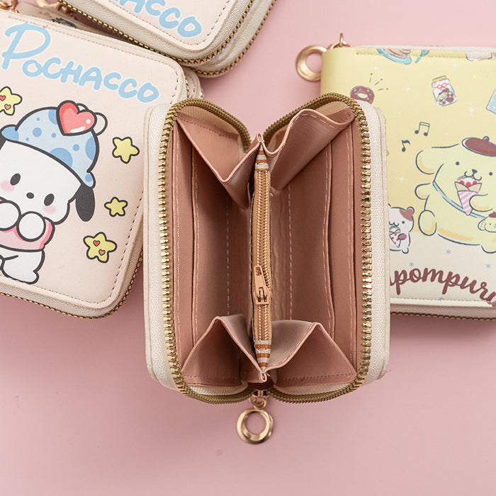 Wholesale Cartoon Anime Cute Short Zipper Wallet JDC-WT-QT024