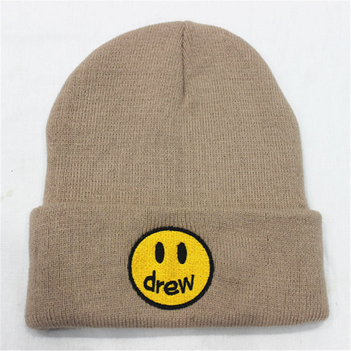 Wholesale Smiling Face Knitted winter Hat