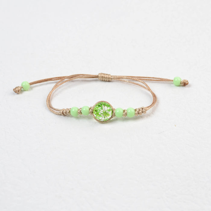 Wholesale Handmade Dried Flower Bracelet
