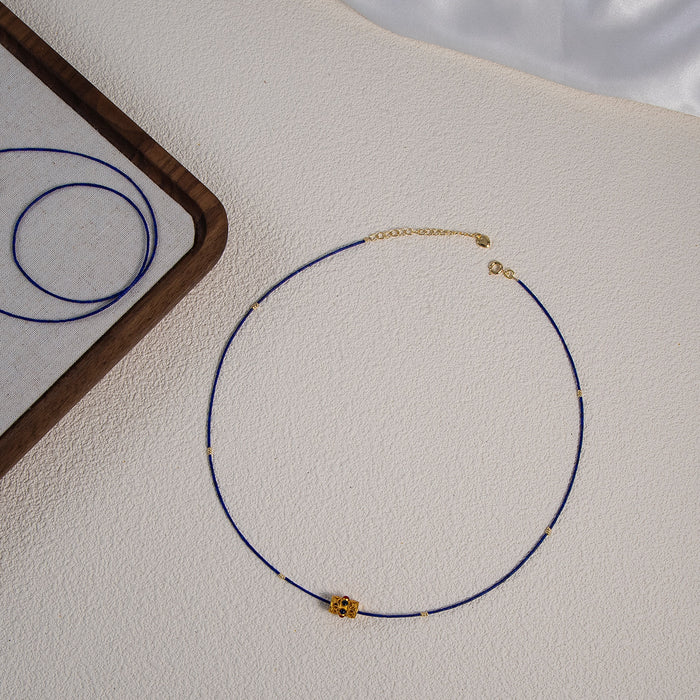 Wholesale Necklace, agate chain, high-end clavicle chain