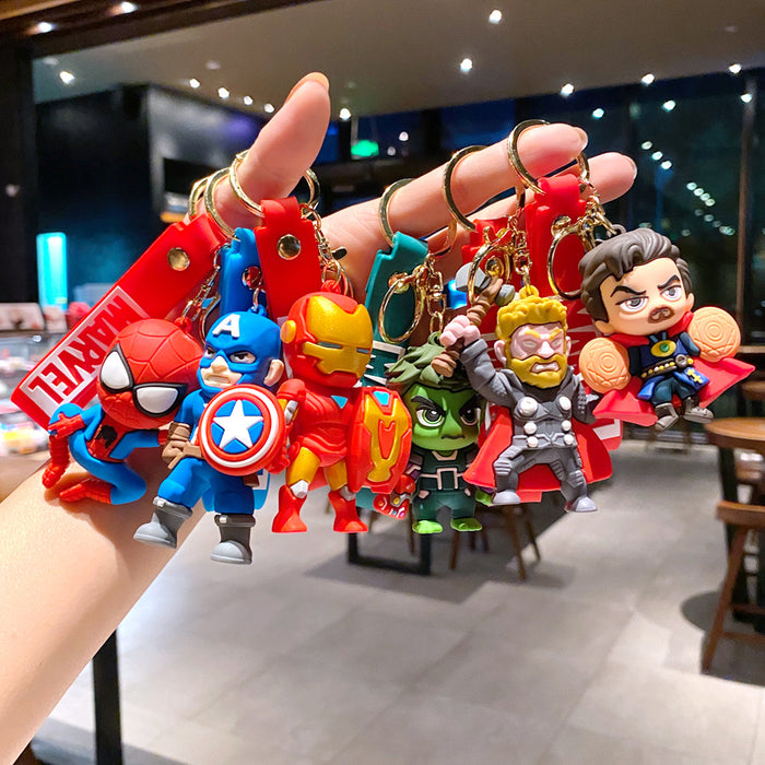 Wholesale Cartoon Glue Doll Keychain JDC-KC-Gongz047