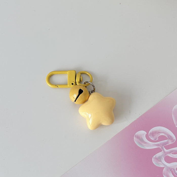 Wholesale Keychain fun and cute candy five-pointed star pendant