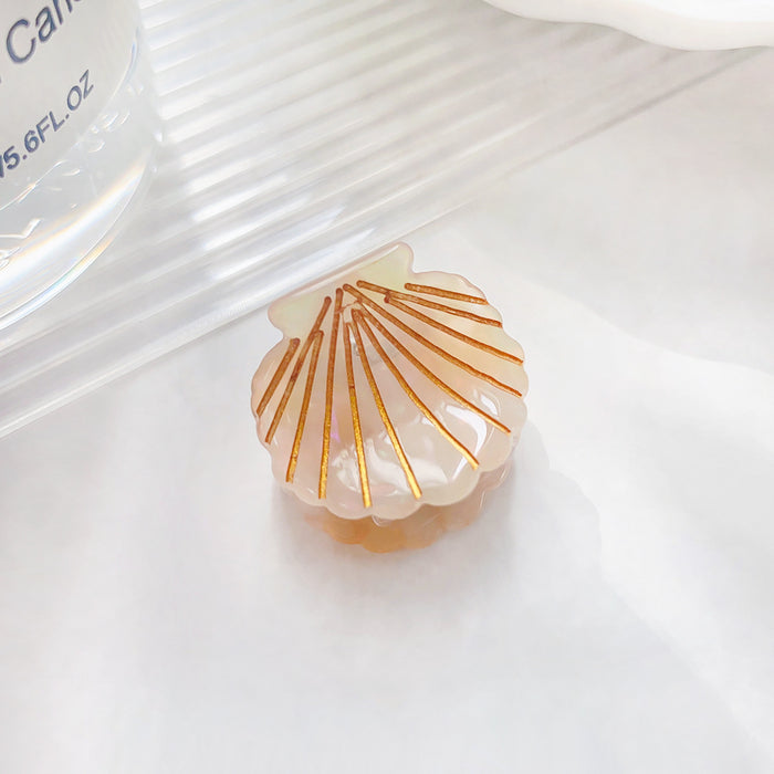 Wholesale Korean Style Acetate Hair Claw Clip Purple Handmade Fashion Accessory