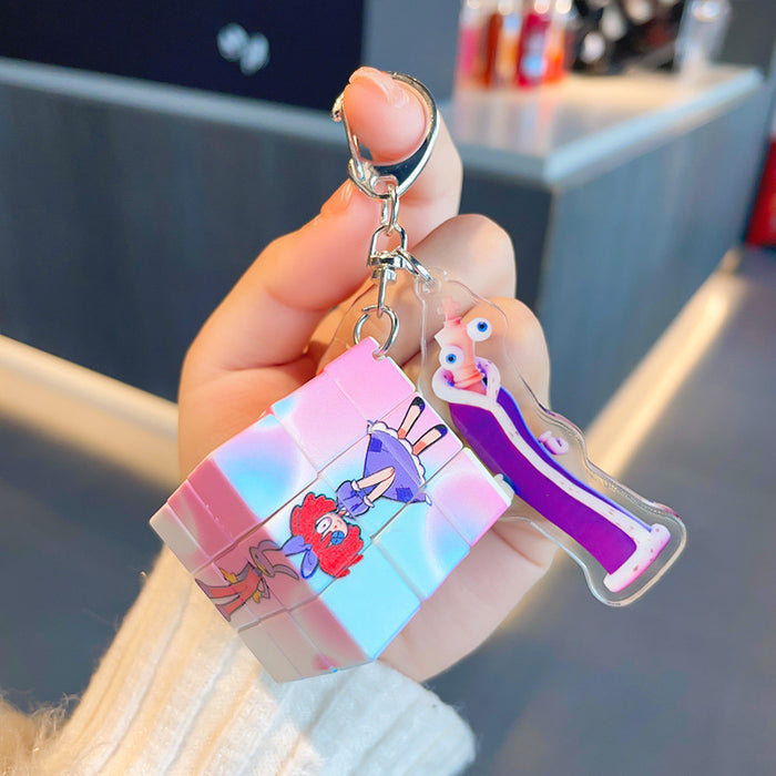 Wholesale Cartoon Doll PVC Keychain JDC-KC-YuanD002