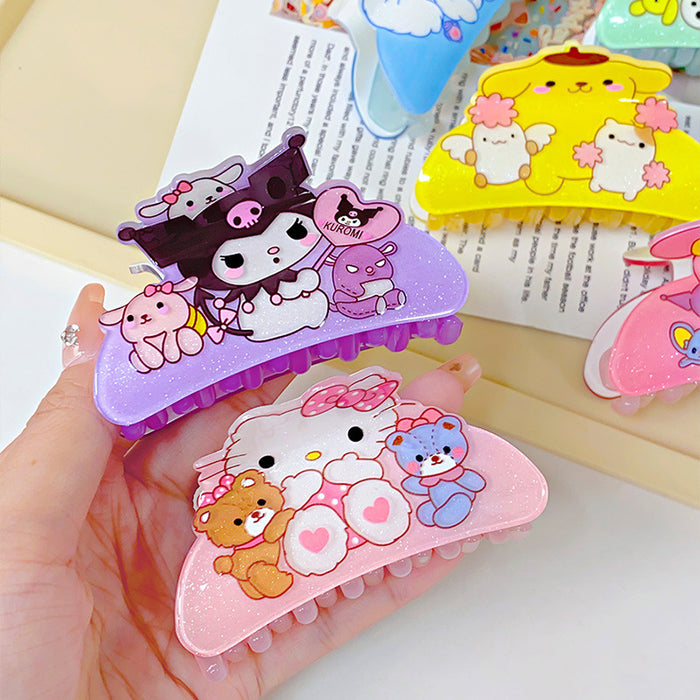 Wholesale Cartoon Resin Hairpin JDC-HC-HengX015