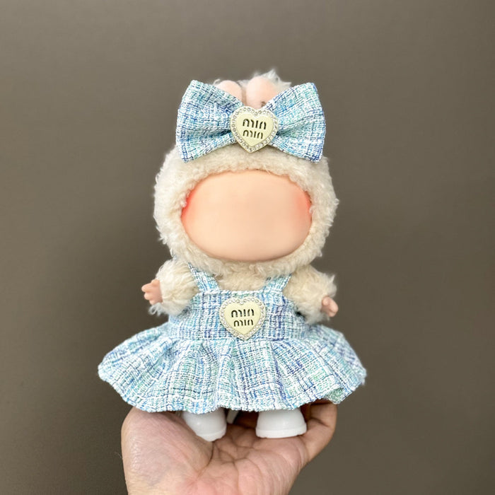 Wholesale Only clothes are suitable for 17cm blind box pendant plush doll clothes