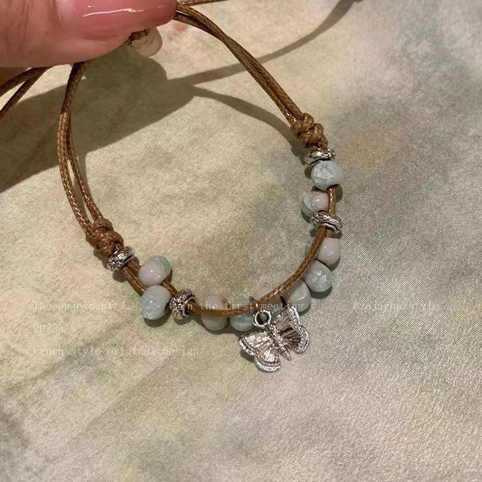 Wholesale Butterfly Bracelet Bead Weaving Vintage Handmade