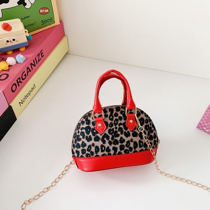 Wholesale Leopard Print Fashion Kids'  Backpack