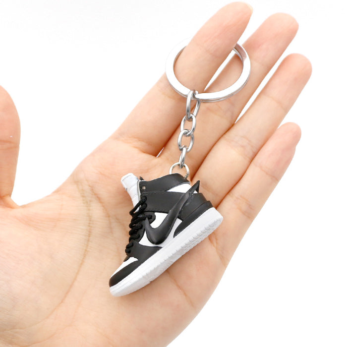 Wholesale PVC Basketball Shoe Model Keychain JDC-KC-QLPing015