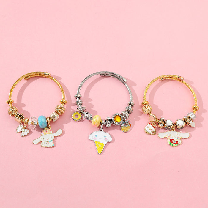 Wholesale DIY bead bracelet rhinestone