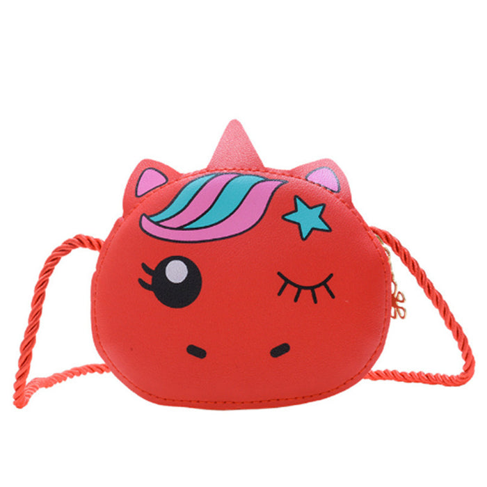 Wholesale New children's bag crossbody bag girl cute cartoon fashion shoulder bag change bag
