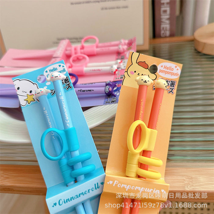 Wholesale Cartoon Learn Chopsticks Training Chopsticks  Toddlers Auxiliary Practice Chopsticks Baby Chopsticks