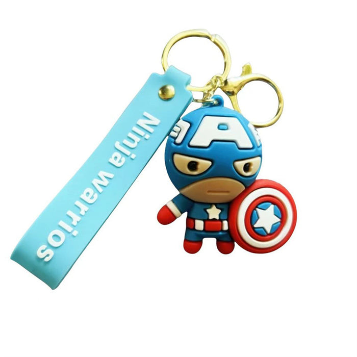 Wholesale PVC Cartoon Doll Keychain JDC-KC-BaoDou015