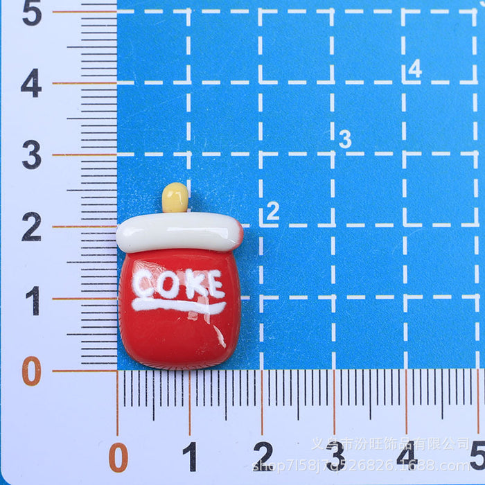 Wholesale Cute Expression Burger Food Toy Cream Glue DIY Resin Accessories Car Sticker Fan Sticker Mobile Phone Case