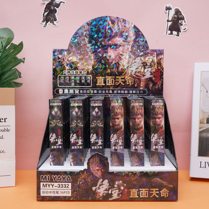 Wholesale Blind box pen smooth writing gel pen with cartoon design