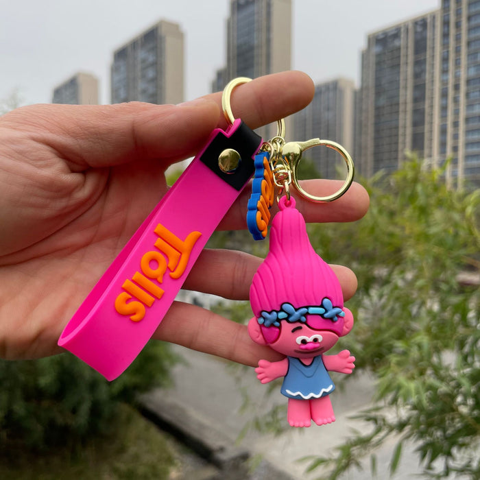 Wholesale Keychain, car keychain, backpack, small pendant, couple, exquisite doll, small gift wholesale