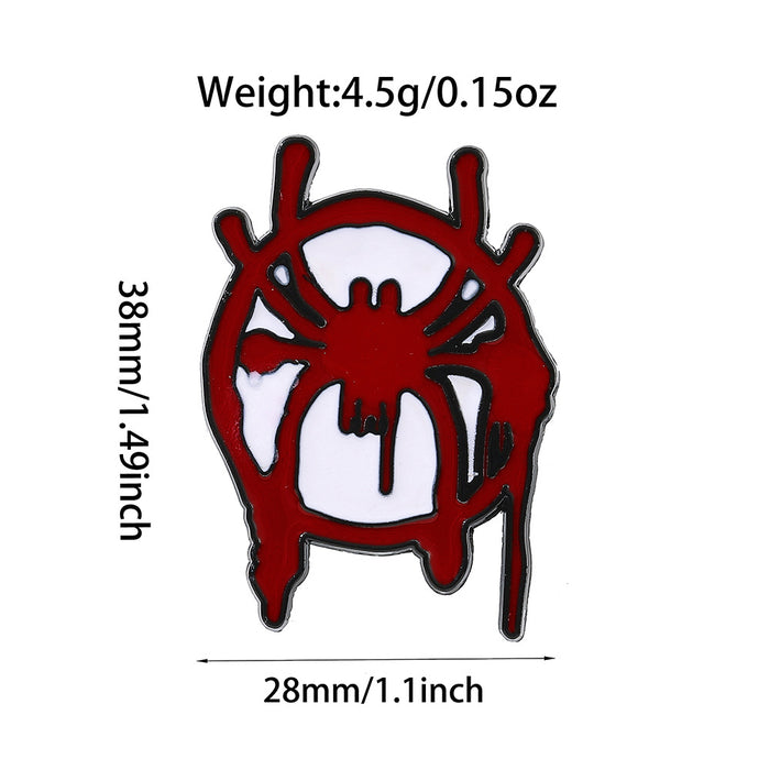 Wholesale Cartoon Metal Brooch Superhero Pin Chic Gift For Fans And Resale