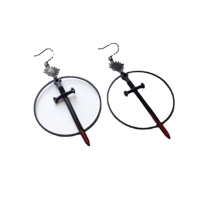 Wholesale Large circle earrings, exaggerated earrings, gift hanging, batch