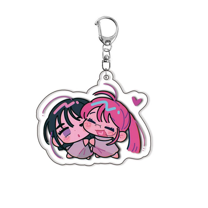 Wholesale Acrylic Double-Sided Keychain Anime Peripheral Creative Pendant