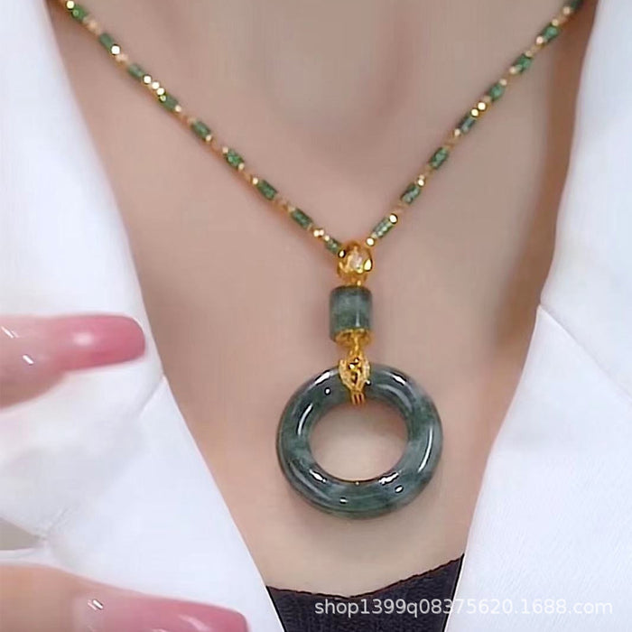 Wholesale  Elegant Pearl Pendant Necklace Women's Jewelry Accessory