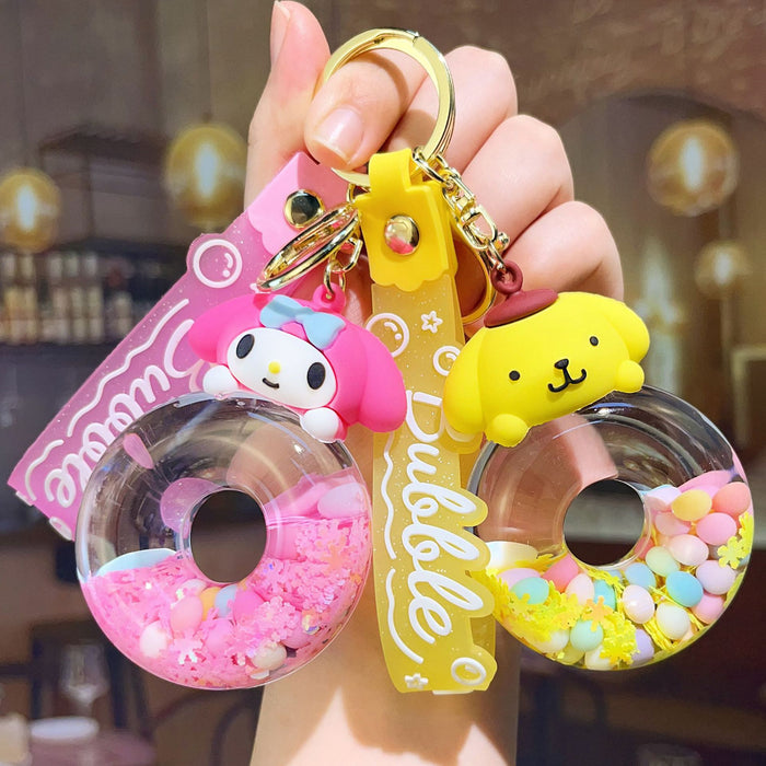 Wholesale Cartoon Doll Silicone Keychain JDC-KC-MingT259