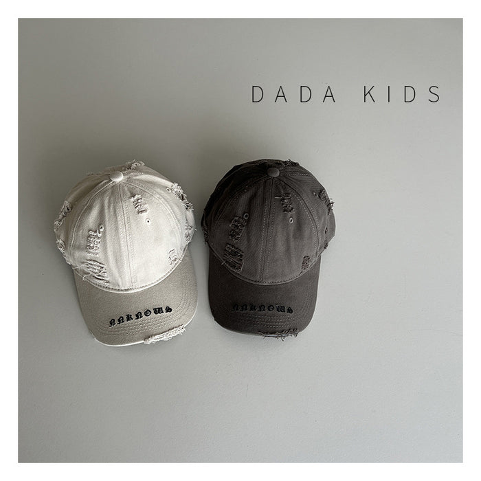 Wholesale children's cap foreign style baseball Sunscreen cap