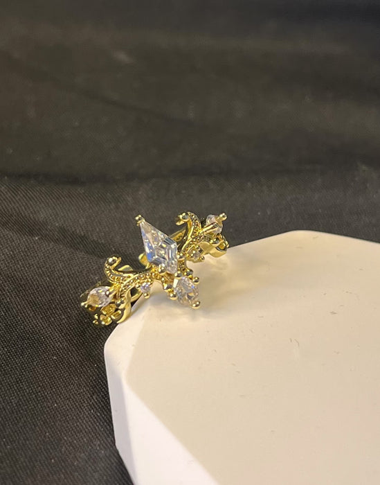 Wholesale Retro love ring for women, niche design, light luxury, versatile temperament, high-end ring for women