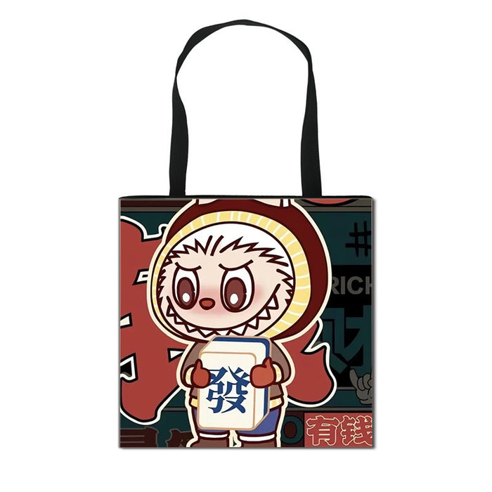 Wholesale Shopping Bag Cute Storage Bag Polyester Satchel Large Capacity  Bag