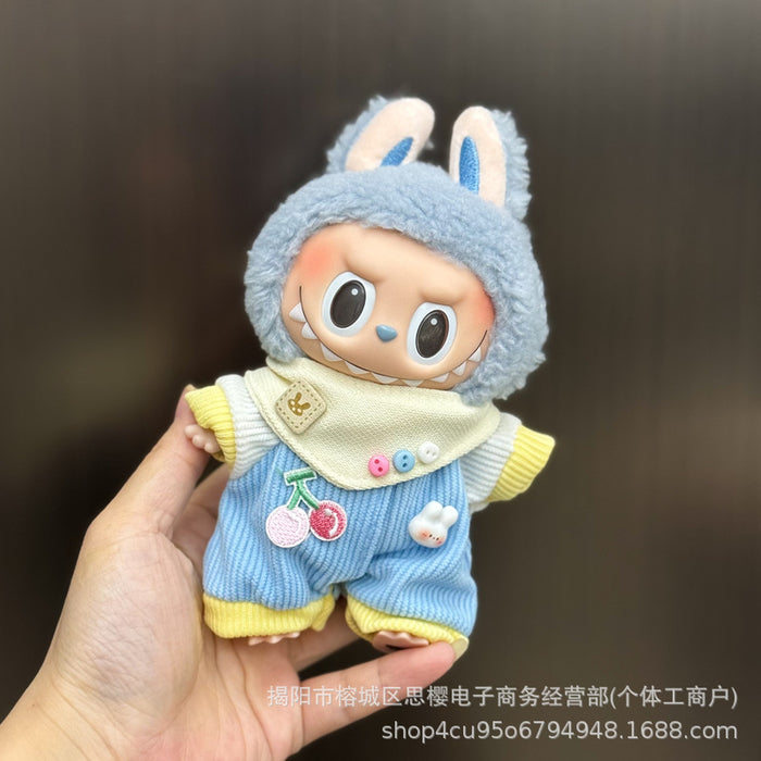 Wholesale 17cm mini doll clothes plush clothing replacement