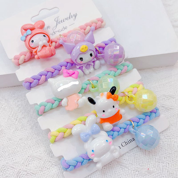 Wholesale Cartoon Fabric Hair Tie(S)JDC-HS-YuWei007