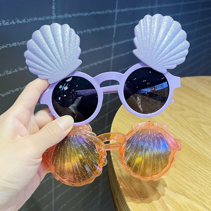 Wholesale Children's sunglasses, UV resistant, cute flip up glasses, personalized sunglasses, sun protection