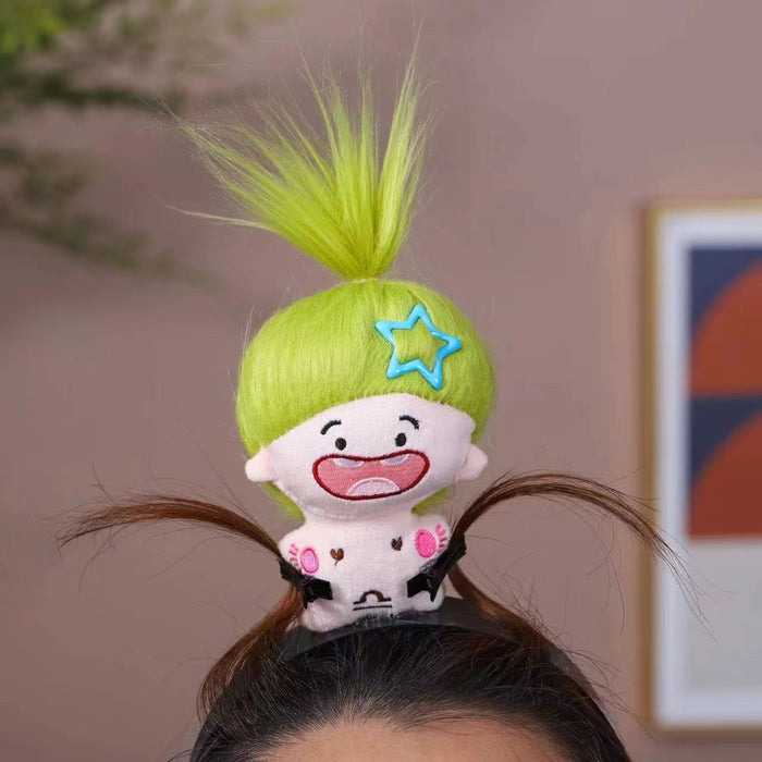 Wholesale Cartoon Plush Cotton Doll Headband JDC-HD-Hengz002