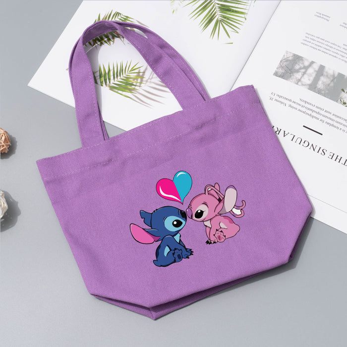 Wholesale Cartoon Printed Pattern Canvas Tote Bag JDC-HD-WuDuomei001