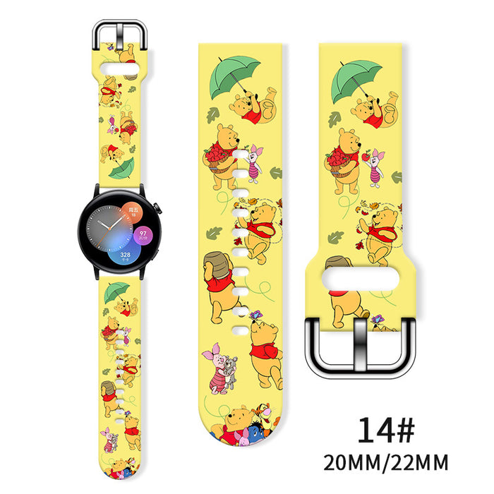 Wholesale Tpu Printed Watch Strap JDC-WD-NuoQi030