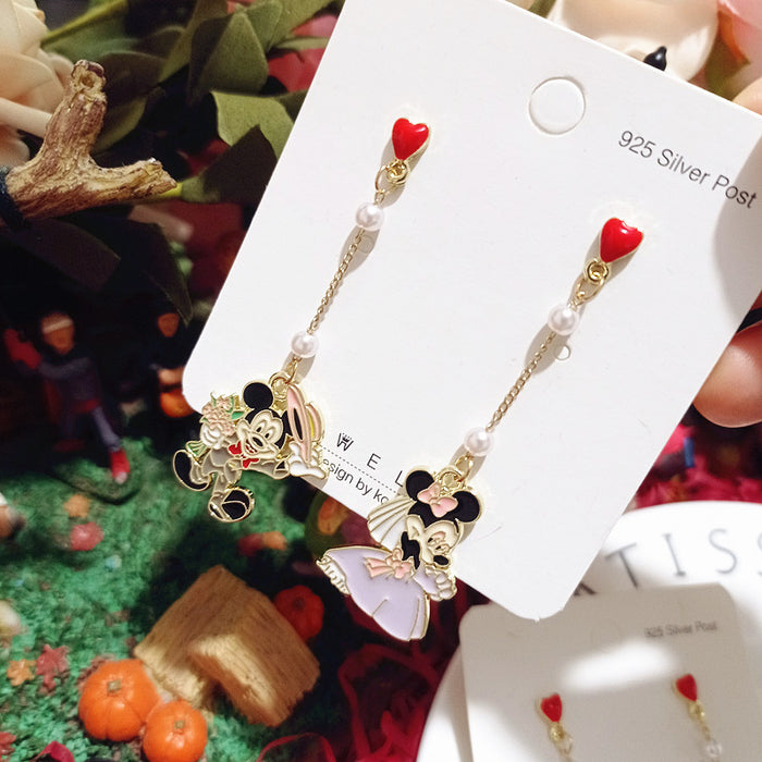 Wholesale Cartoon Alloy Earrings JDC-ES-Xingj040