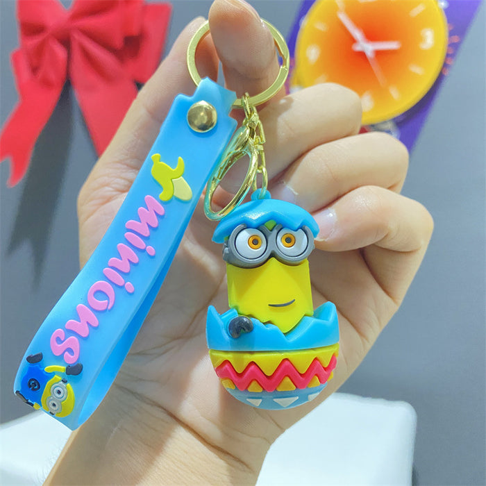 Wholesale PVC Cartoon Doll Keychain JDC-KC-WuYi057