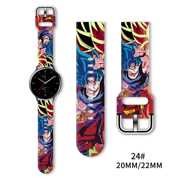 Wholesale Printed Tpu Watch Strap Wrist Strap JDC-WD-NuoQi070