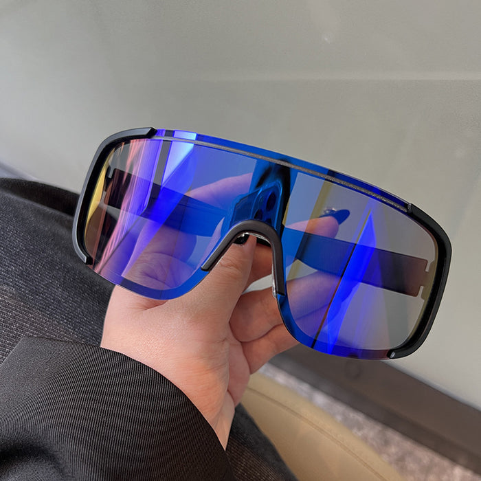 Wholesale Outdoor Night Cycling Glasses Sports Road Cycling Large Frame Windproof and Eye Protection Transparent Sunglasses