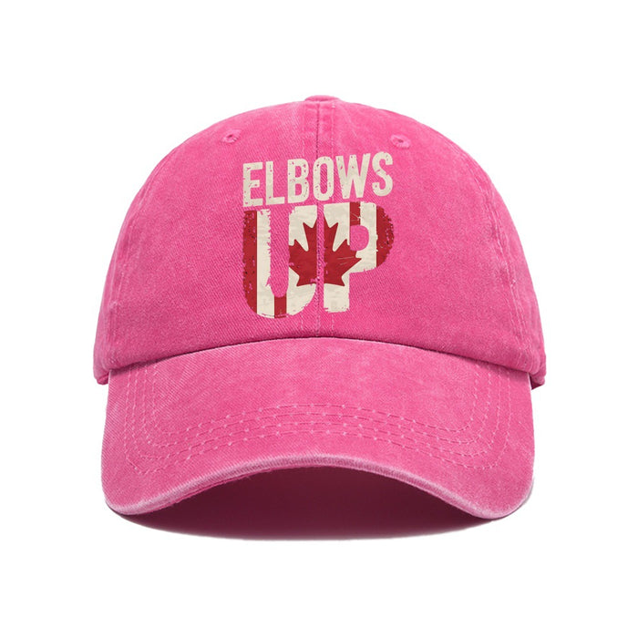 Wholesale Washed retro printed baseball cap and duckbill cap