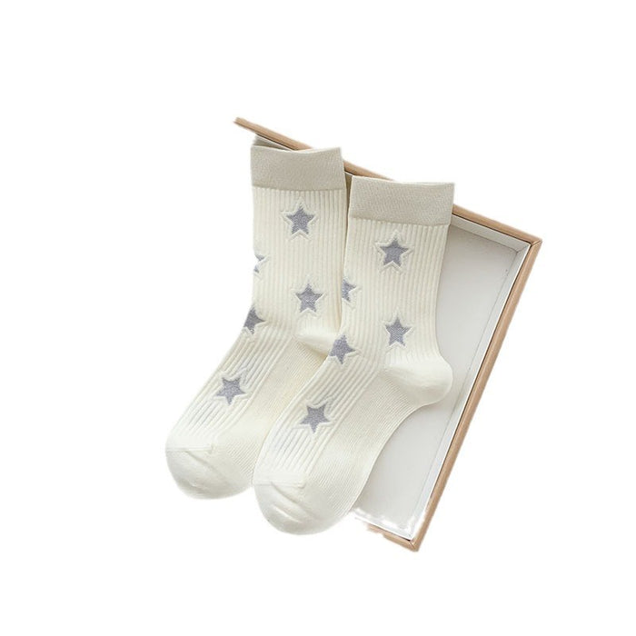 Wholesale Autumn and Winter Women's Socks - High Barrel Thick Socks - Versatile Stacking