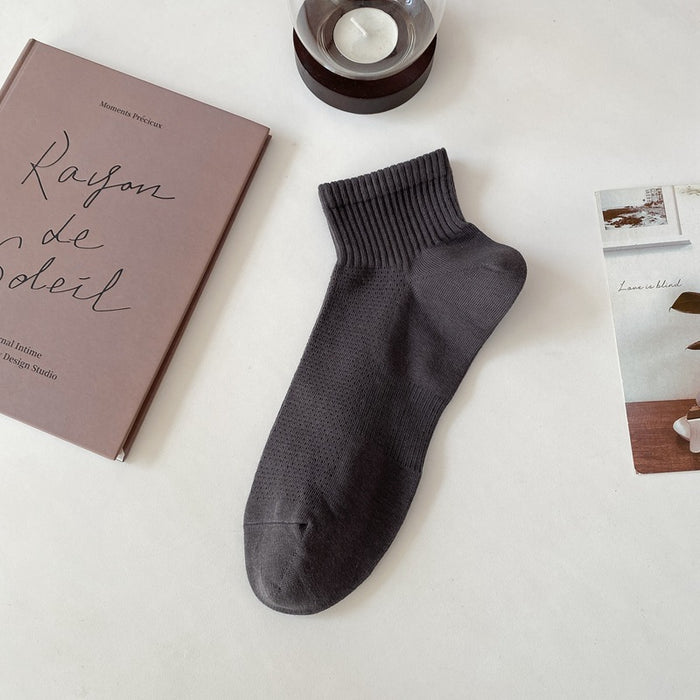 Wholesale New high elastic basic style versatile casual sports short socks fashionable sports