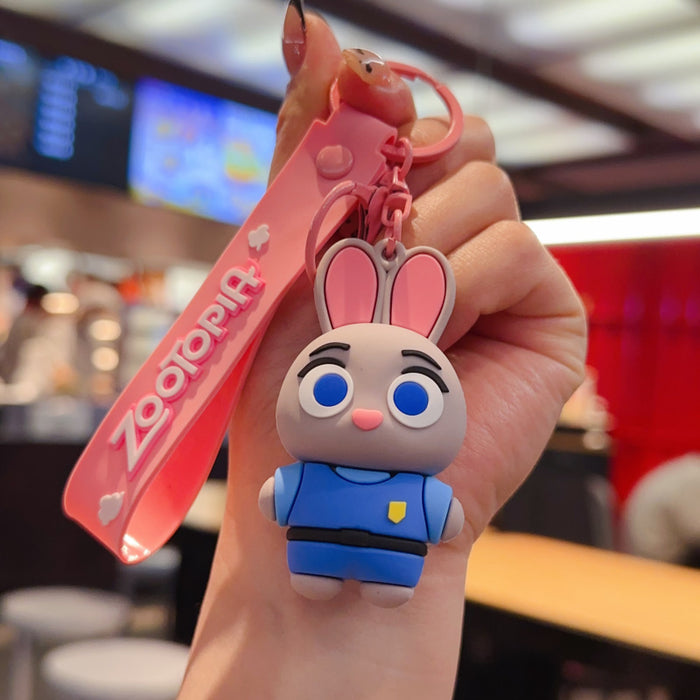 Wholesale Cute PVC cartoon keychains