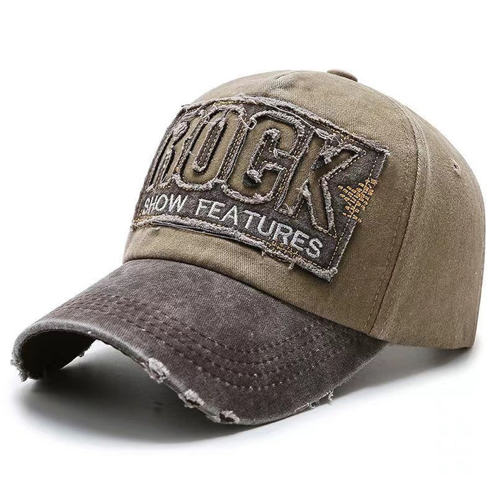 Wholesale Washed Letter Baseball Cap