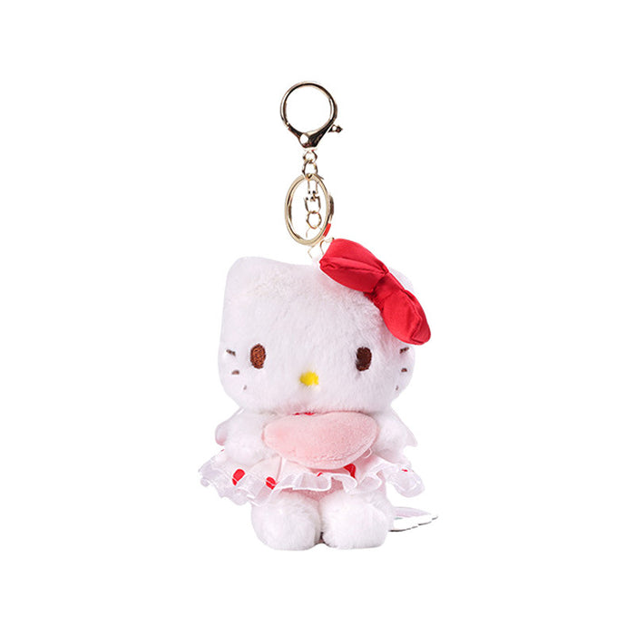 Wholesale Cute cat cartoon keychain pendant  doll schoolbag ornaments