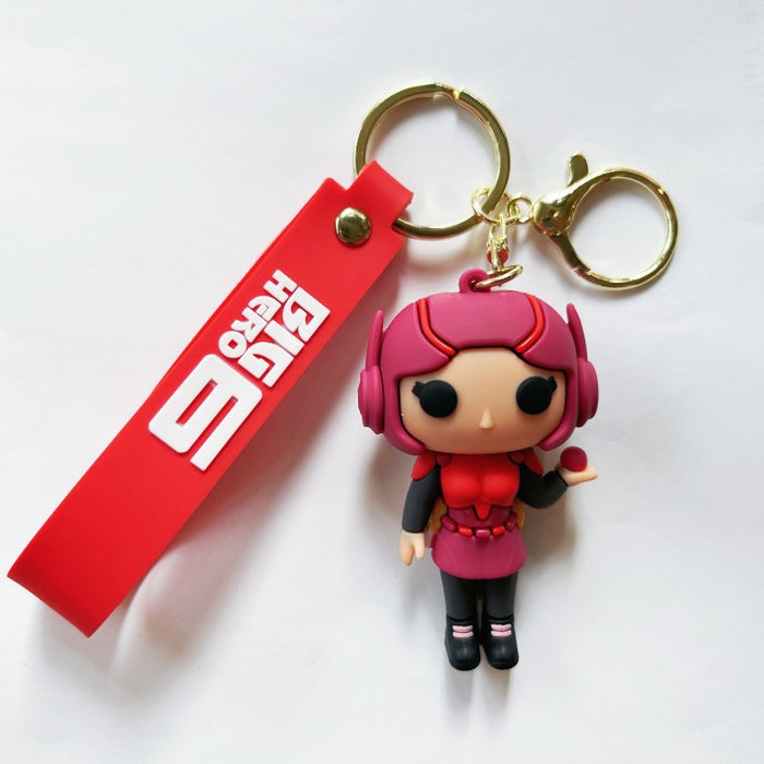 Wholesale PVC Cartoon Doll Keychain JDC-KC-WuYi192